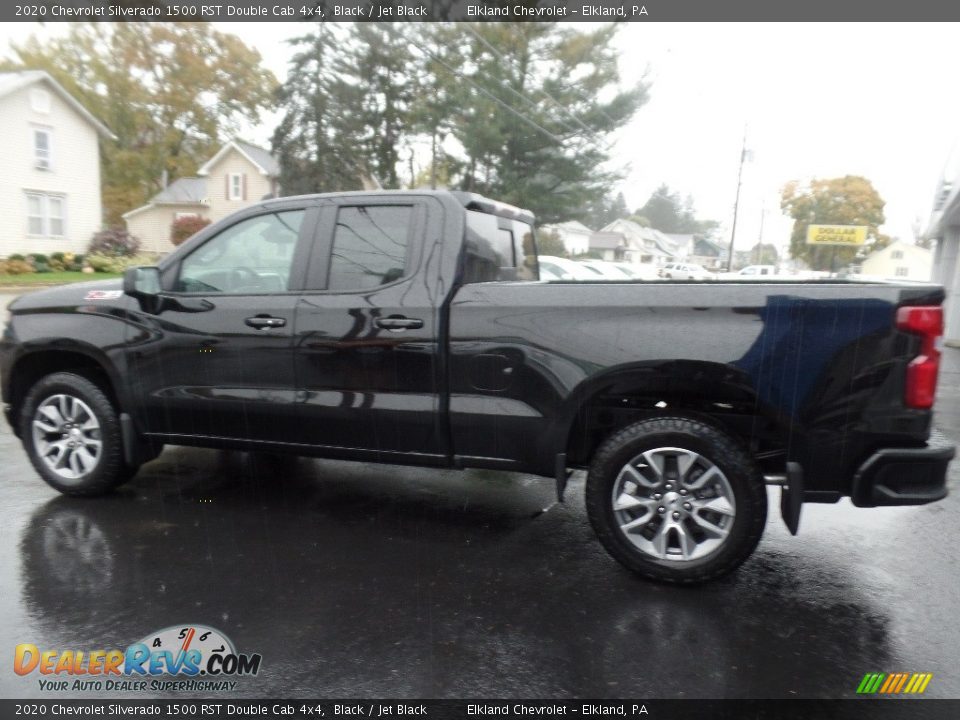 2020 Chevrolet Silverado 1500 RST Double Cab 4x4 Black / Jet Black Photo #5