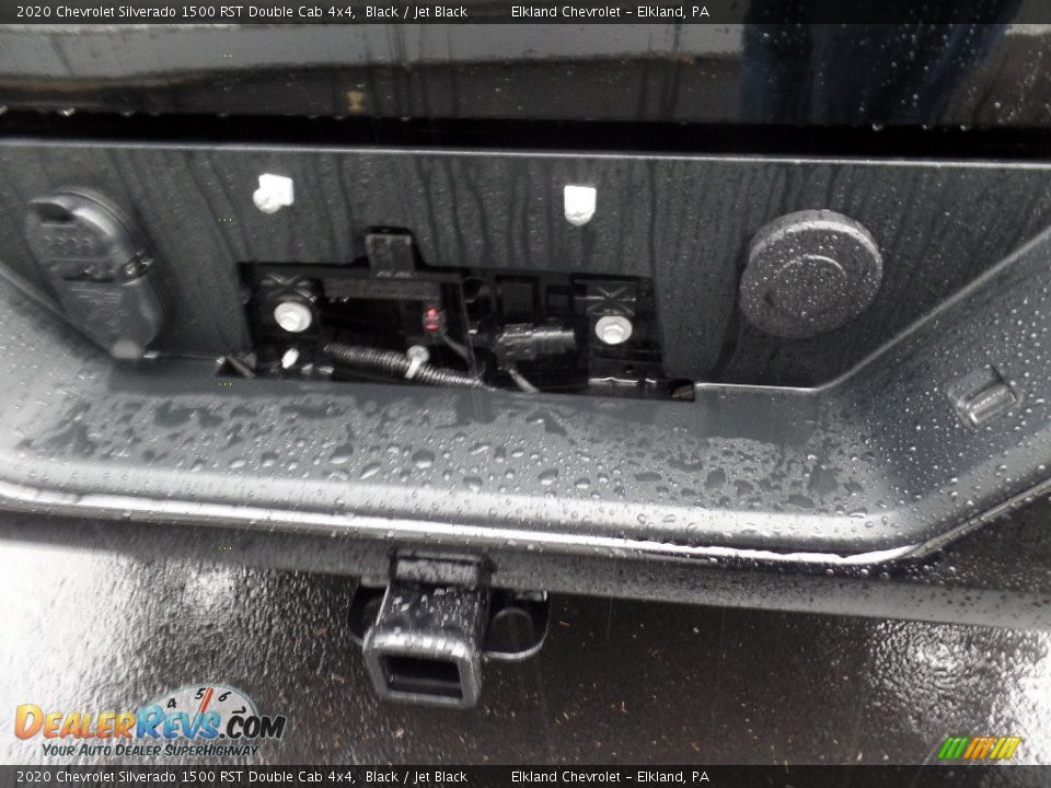 2020 Chevrolet Silverado 1500 RST Double Cab 4x4 Black / Jet Black Photo #13