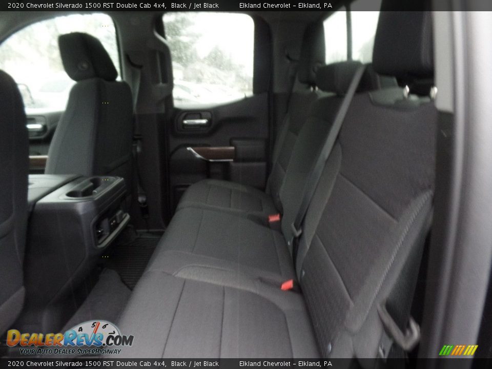 2020 Chevrolet Silverado 1500 RST Double Cab 4x4 Black / Jet Black Photo #17
