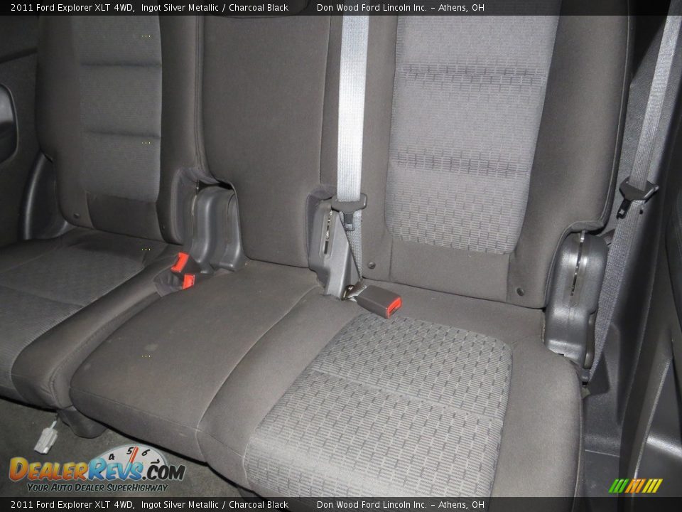 2011 Ford Explorer XLT 4WD Ingot Silver Metallic / Charcoal Black Photo #19