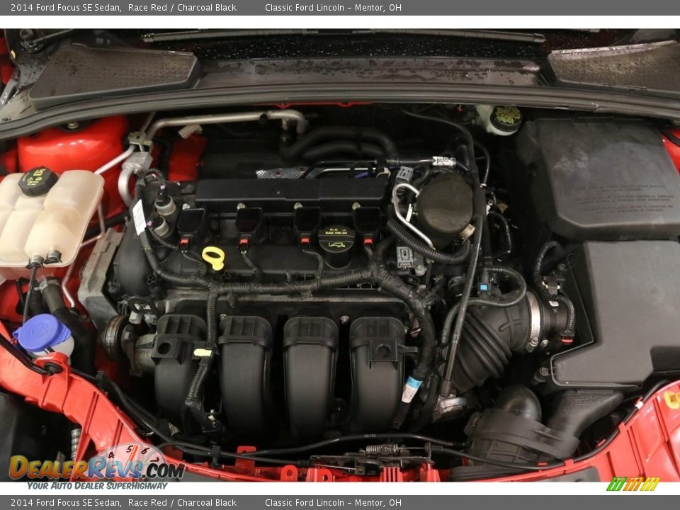 2014 Ford Focus SE Sedan Race Red / Charcoal Black Photo #17
