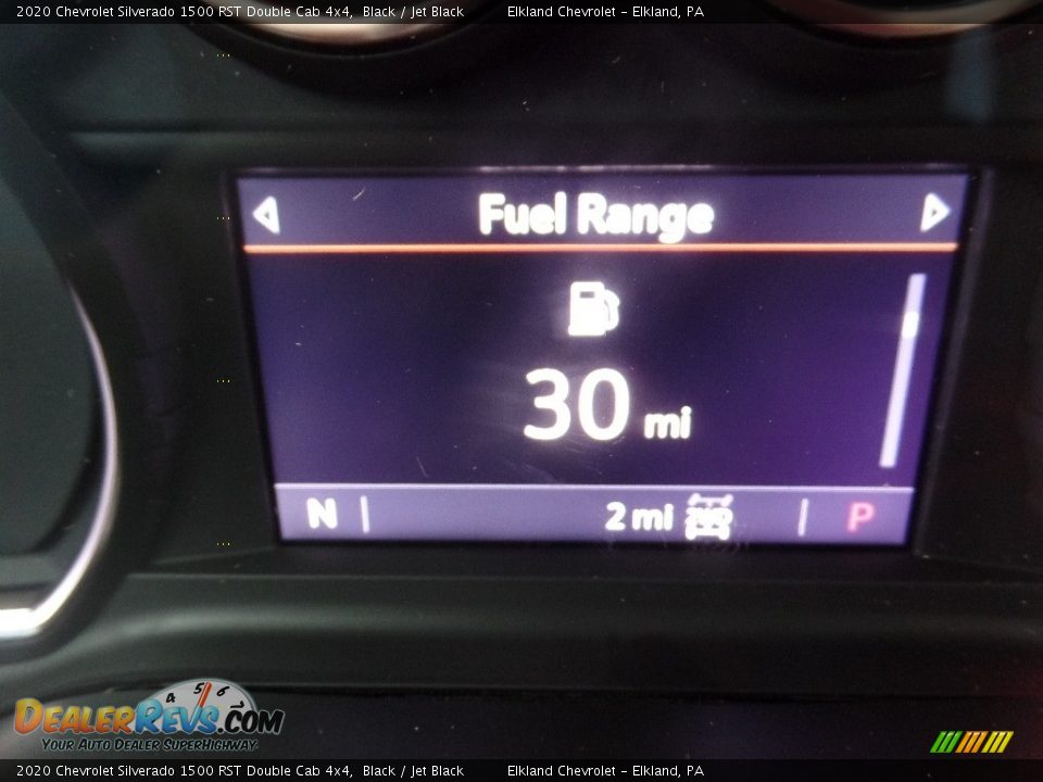 2020 Chevrolet Silverado 1500 RST Double Cab 4x4 Black / Jet Black Photo #25
