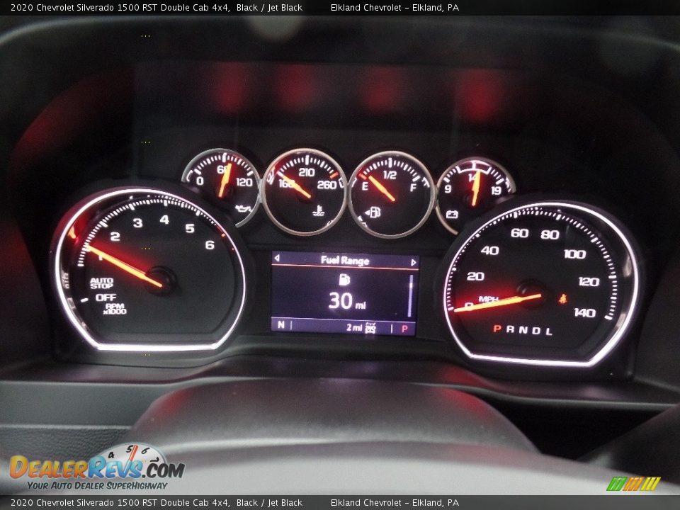 2020 Chevrolet Silverado 1500 RST Double Cab 4x4 Gauges Photo #26