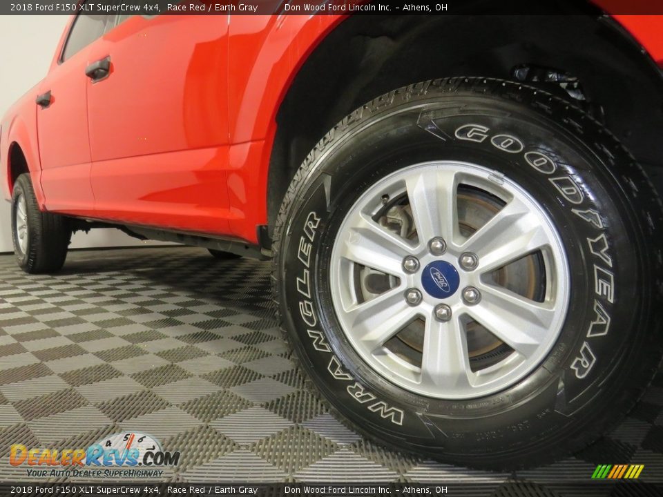 2018 Ford F150 XLT SuperCrew 4x4 Race Red / Earth Gray Photo #3
