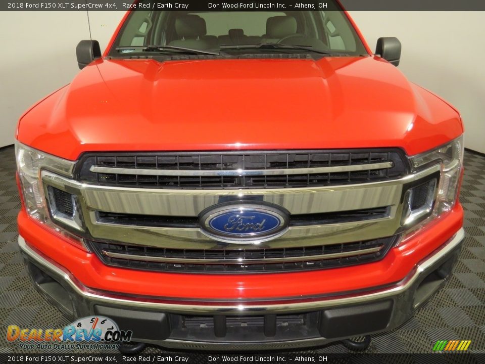 2018 Ford F150 XLT SuperCrew 4x4 Race Red / Earth Gray Photo #4