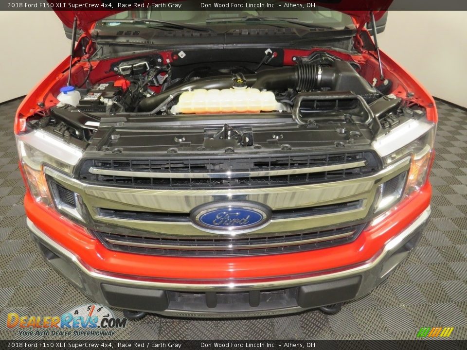2018 Ford F150 XLT SuperCrew 4x4 Race Red / Earth Gray Photo #5