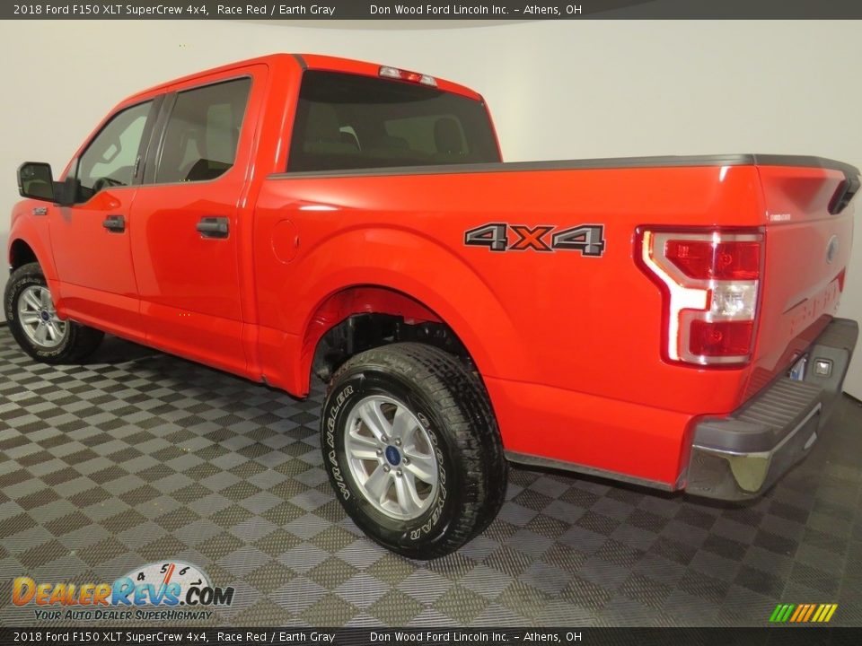 2018 Ford F150 XLT SuperCrew 4x4 Race Red / Earth Gray Photo #9