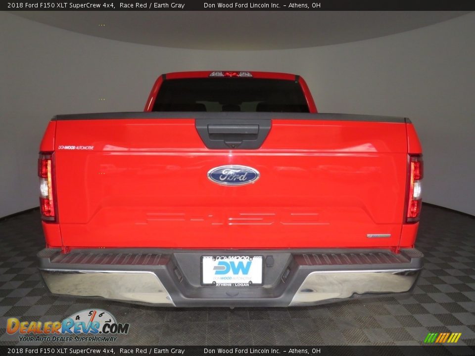 2018 Ford F150 XLT SuperCrew 4x4 Race Red / Earth Gray Photo #11