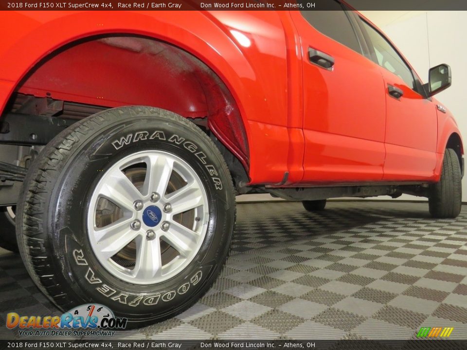 2018 Ford F150 XLT SuperCrew 4x4 Race Red / Earth Gray Photo #14