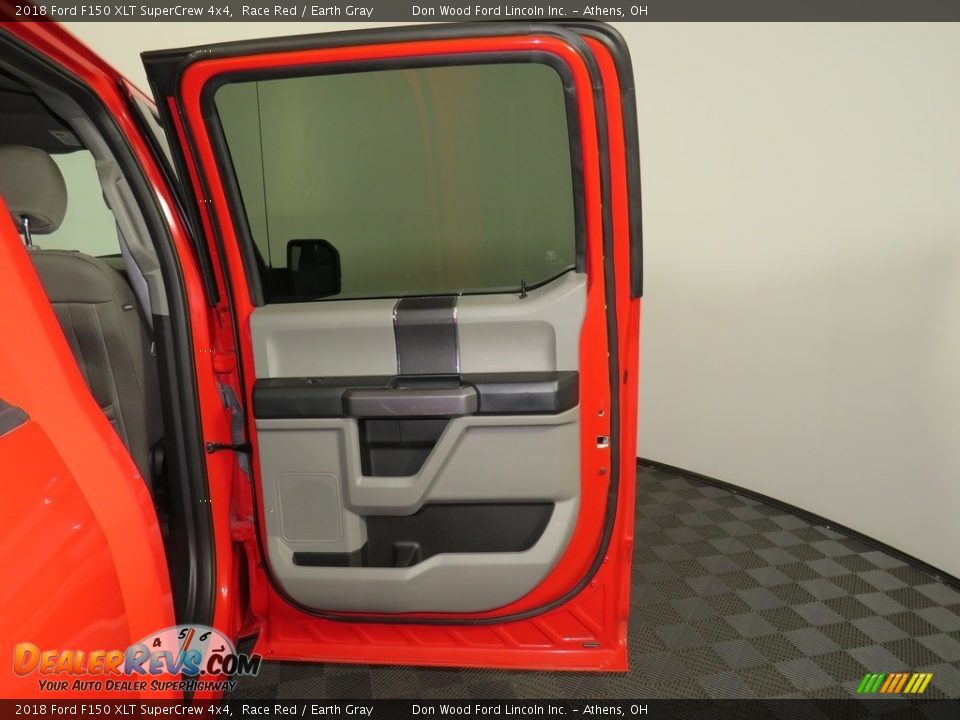 2018 Ford F150 XLT SuperCrew 4x4 Race Red / Earth Gray Photo #21