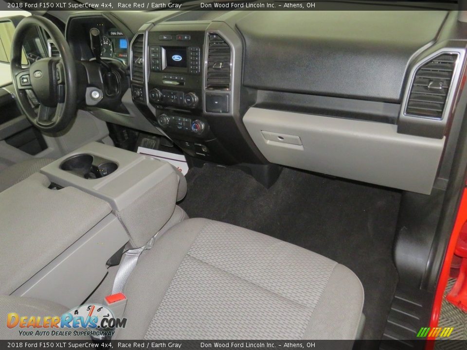 2018 Ford F150 XLT SuperCrew 4x4 Race Red / Earth Gray Photo #25