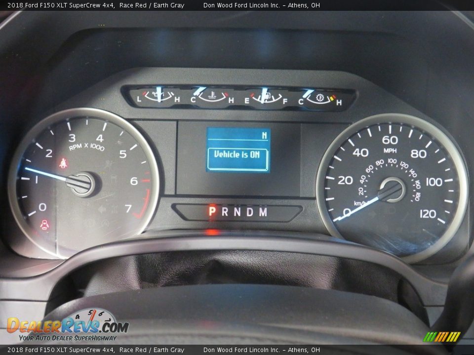 2018 Ford F150 XLT SuperCrew 4x4 Race Red / Earth Gray Photo #26
