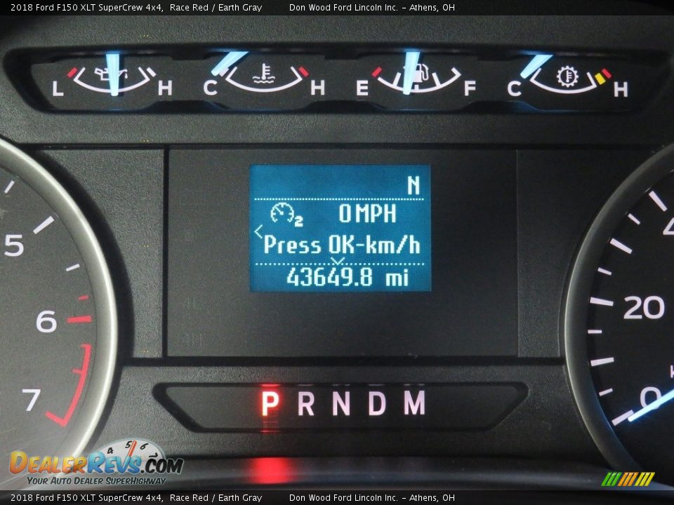 2018 Ford F150 XLT SuperCrew 4x4 Race Red / Earth Gray Photo #27