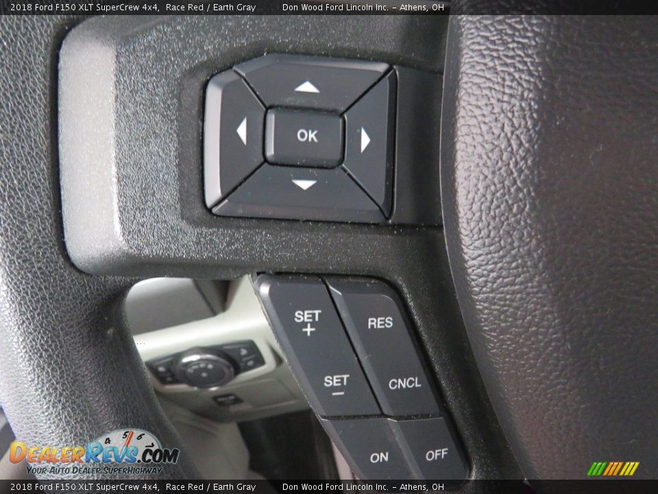 2018 Ford F150 XLT SuperCrew 4x4 Race Red / Earth Gray Photo #30