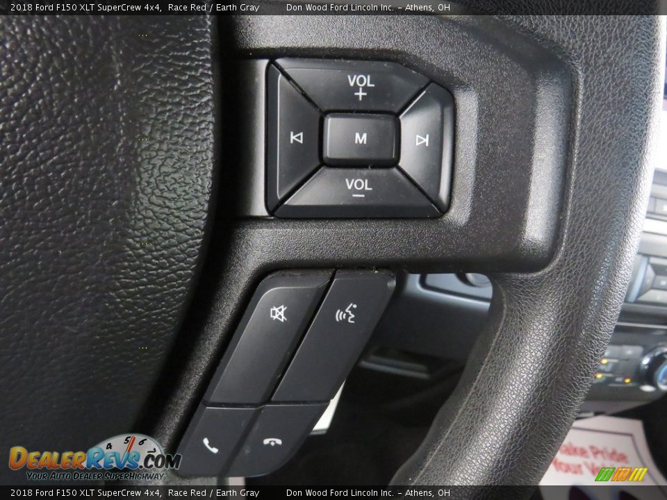 2018 Ford F150 XLT SuperCrew 4x4 Race Red / Earth Gray Photo #31