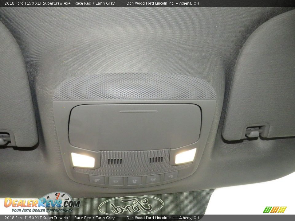 2018 Ford F150 XLT SuperCrew 4x4 Race Red / Earth Gray Photo #36