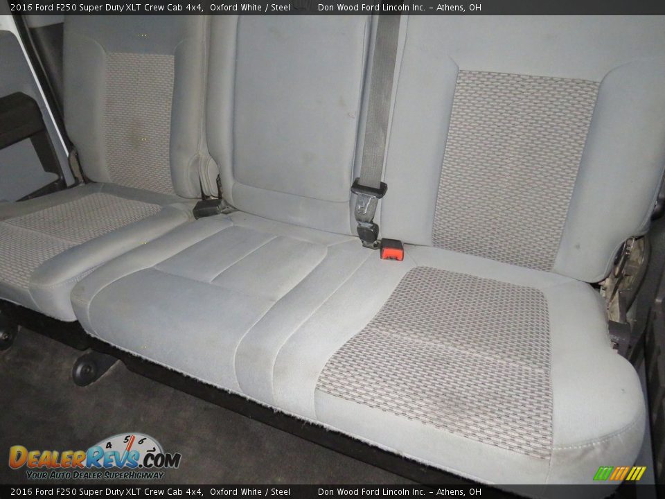 2016 Ford F250 Super Duty XLT Crew Cab 4x4 Oxford White / Steel Photo #18