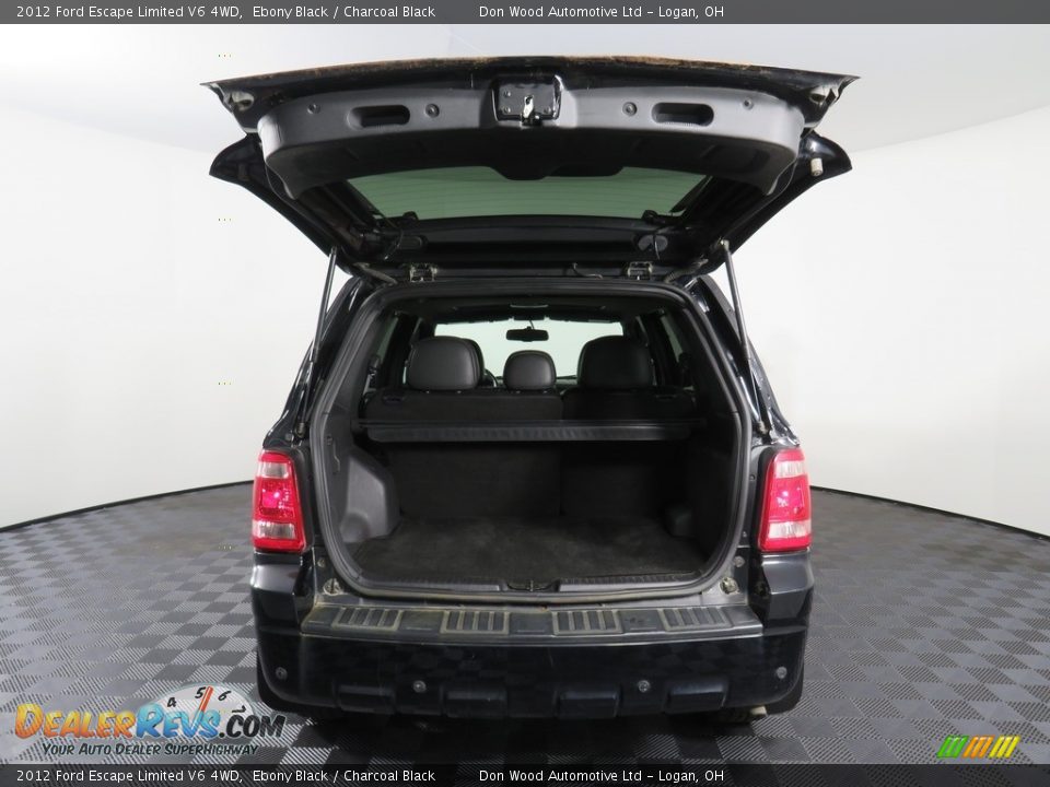 2012 Ford Escape Limited V6 4WD Ebony Black / Charcoal Black Photo #15