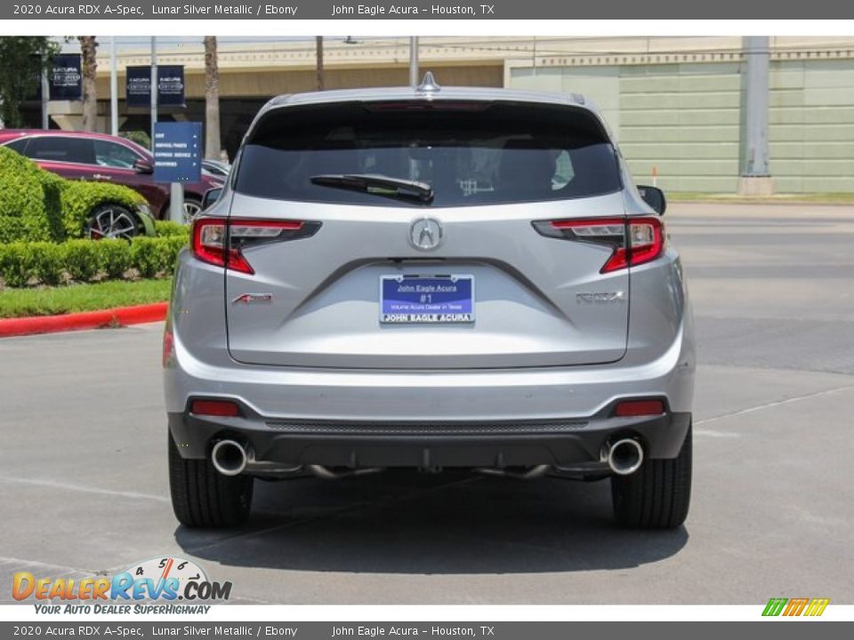 2020 Acura RDX A-Spec Lunar Silver Metallic / Ebony Photo #6