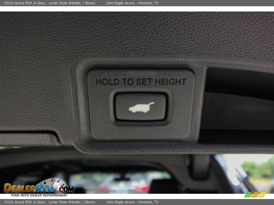 2020 Acura RDX A-Spec Lunar Silver Metallic / Ebony Photo #20