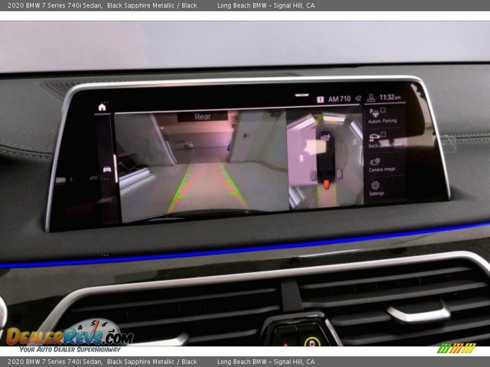 2020 BMW 7 Series 740i Sedan Black Sapphire Metallic / Black Photo #13