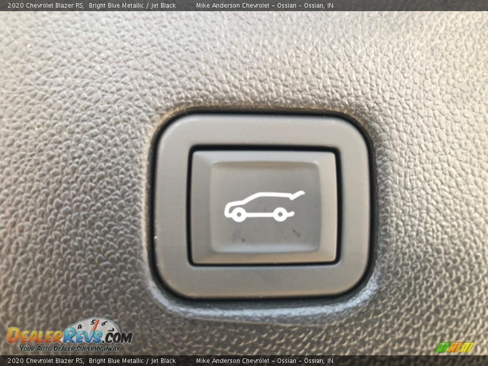 2020 Chevrolet Blazer RS Bright Blue Metallic / Jet Black Photo #12