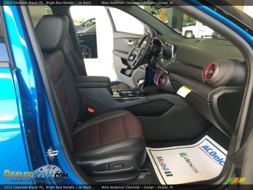 2020 Chevrolet Blazer RS Bright Blue Metallic / Jet Black Photo #14