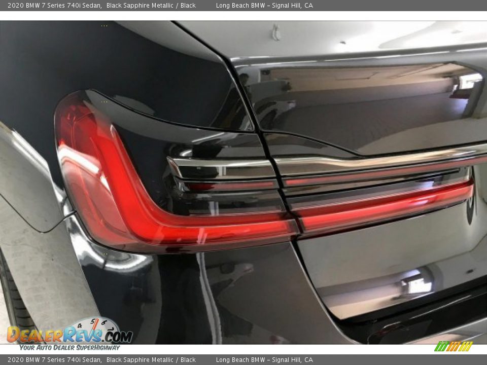 2020 BMW 7 Series 740i Sedan Black Sapphire Metallic / Black Photo #22