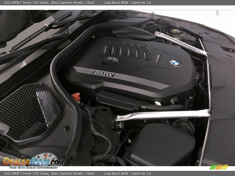 2020 BMW 7 Series 740i Sedan Black Sapphire Metallic / Black Photo #27