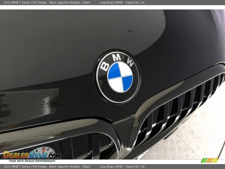 2020 BMW 7 Series 740i Sedan Black Sapphire Metallic / Black Photo #29