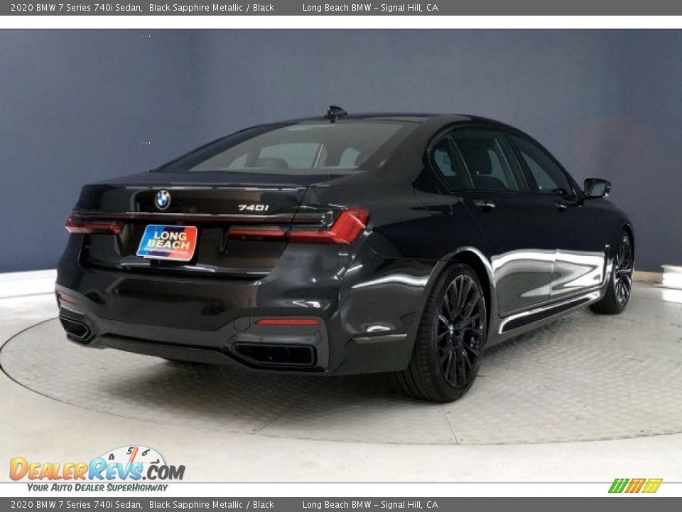 2020 BMW 7 Series 740i Sedan Black Sapphire Metallic / Black Photo #30