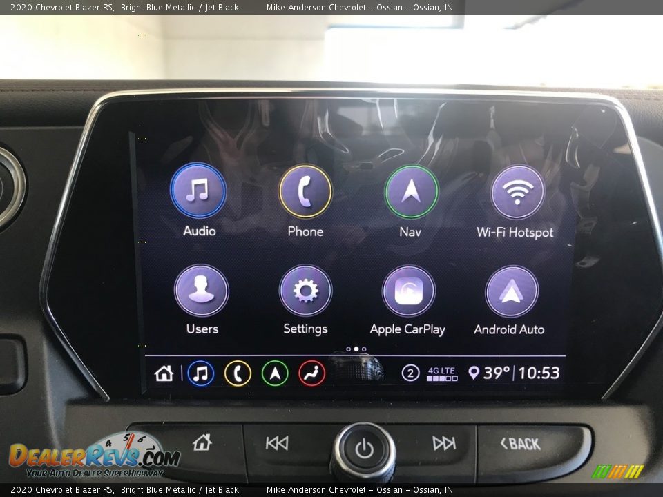 Controls of 2020 Chevrolet Blazer RS Photo #21