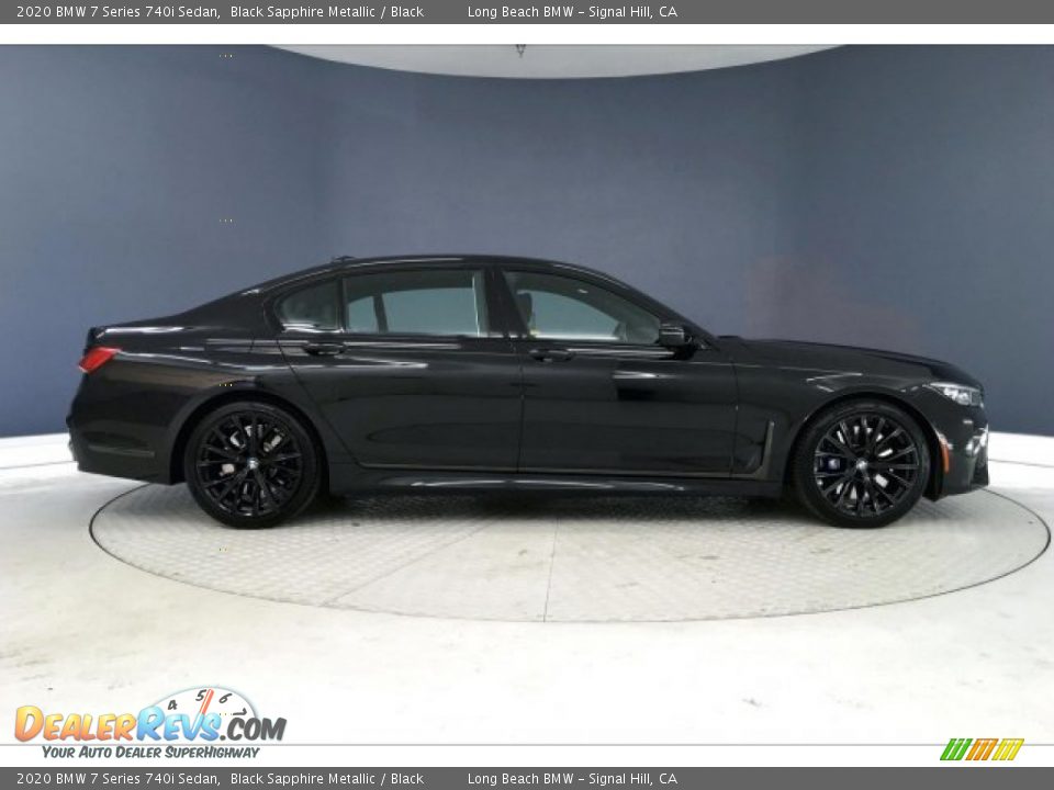 2020 BMW 7 Series 740i Sedan Black Sapphire Metallic / Black Photo #31