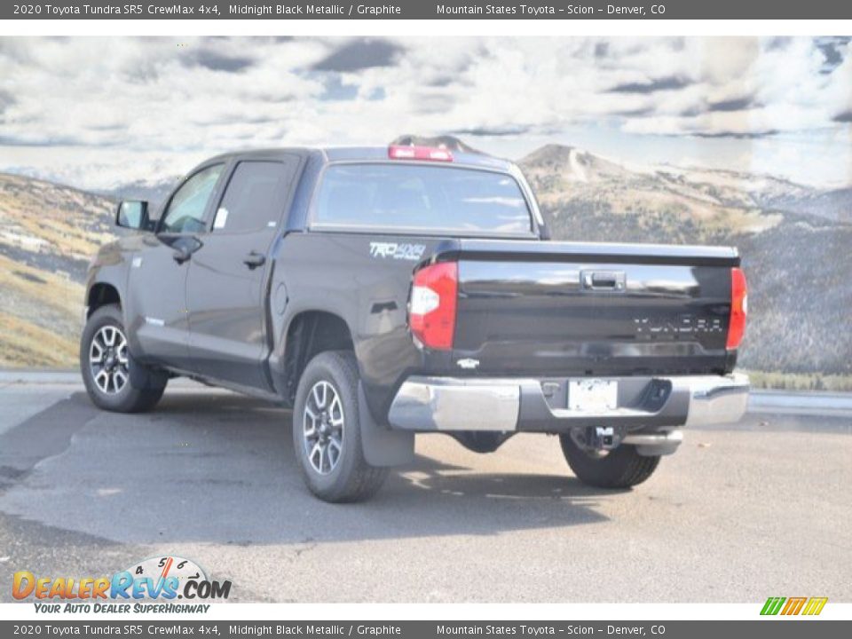 2020 Toyota Tundra SR5 CrewMax 4x4 Midnight Black Metallic / Graphite Photo #2