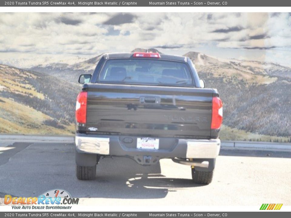 2020 Toyota Tundra SR5 CrewMax 4x4 Midnight Black Metallic / Graphite Photo #3
