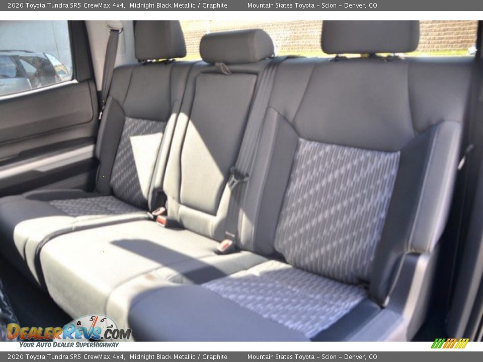 2020 Toyota Tundra SR5 CrewMax 4x4 Midnight Black Metallic / Graphite Photo #7
