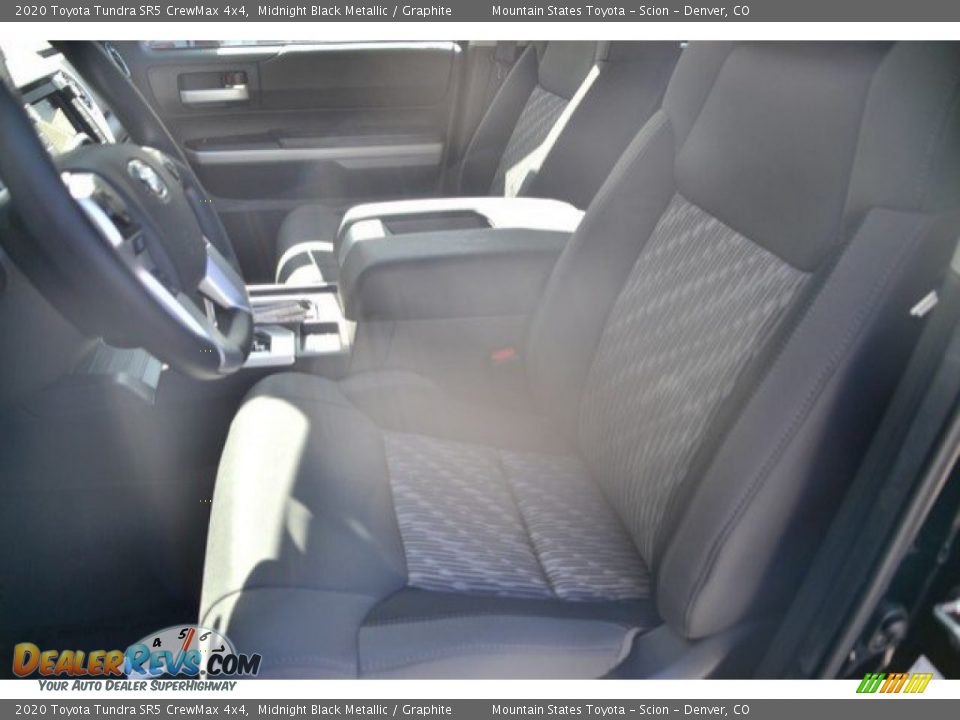2020 Toyota Tundra SR5 CrewMax 4x4 Midnight Black Metallic / Graphite Photo #8
