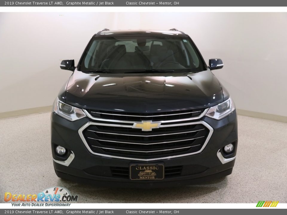 2019 Chevrolet Traverse LT AWD Graphite Metallic / Jet Black Photo #2