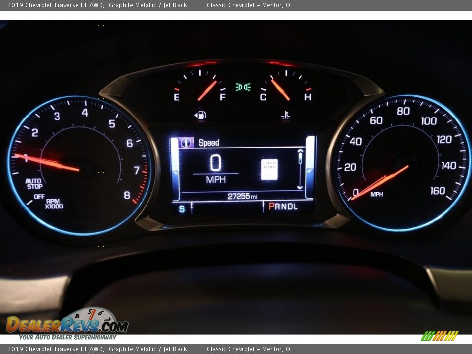 2019 Chevrolet Traverse LT AWD Graphite Metallic / Jet Black Photo #8