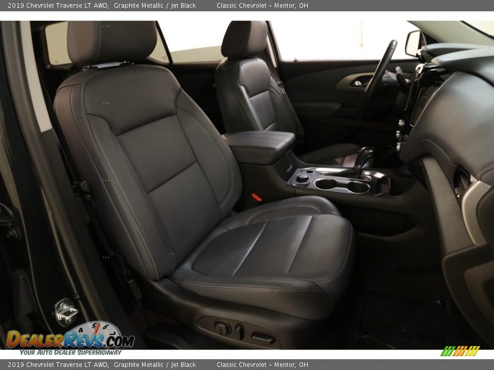 2019 Chevrolet Traverse LT AWD Graphite Metallic / Jet Black Photo #15