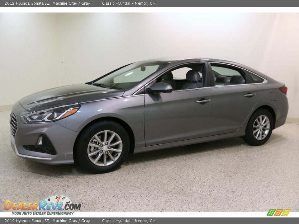 2019 Hyundai Sonata SE Machine Gray / Gray Photo #3