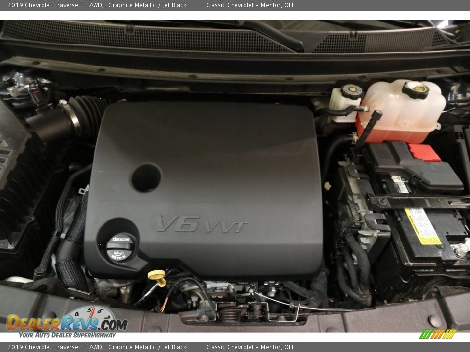 2019 Chevrolet Traverse LT AWD Graphite Metallic / Jet Black Photo #20