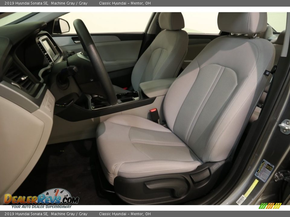2019 Hyundai Sonata SE Machine Gray / Gray Photo #5