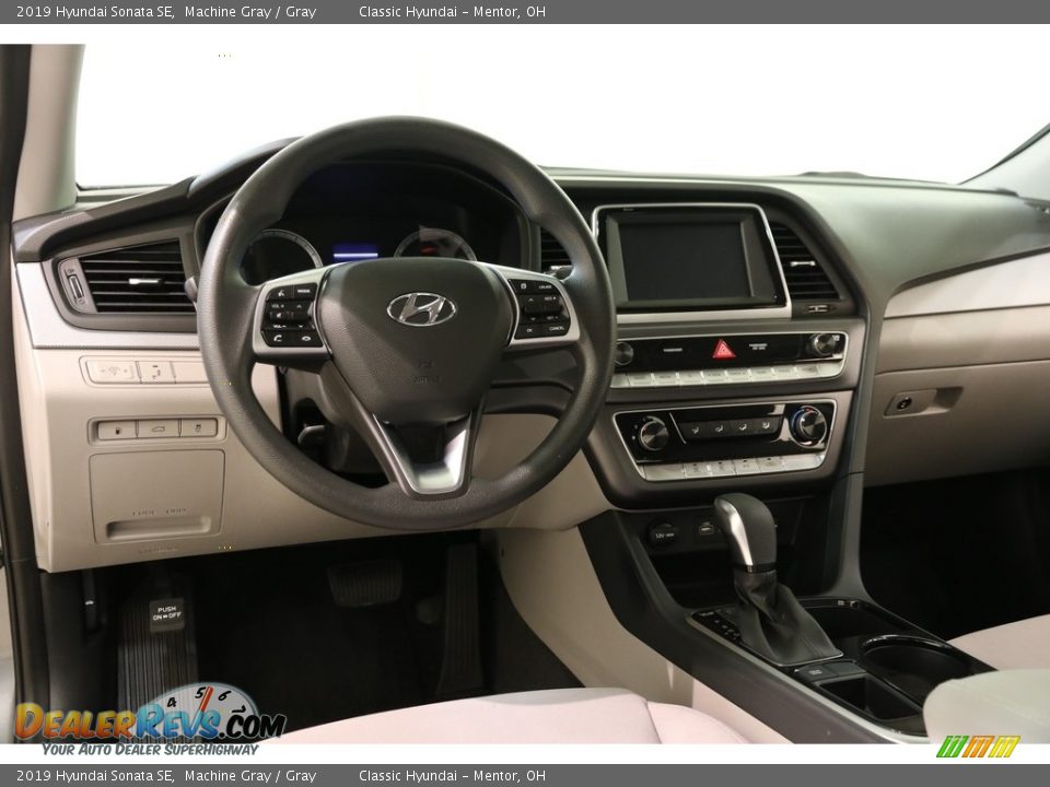 2019 Hyundai Sonata SE Machine Gray / Gray Photo #6