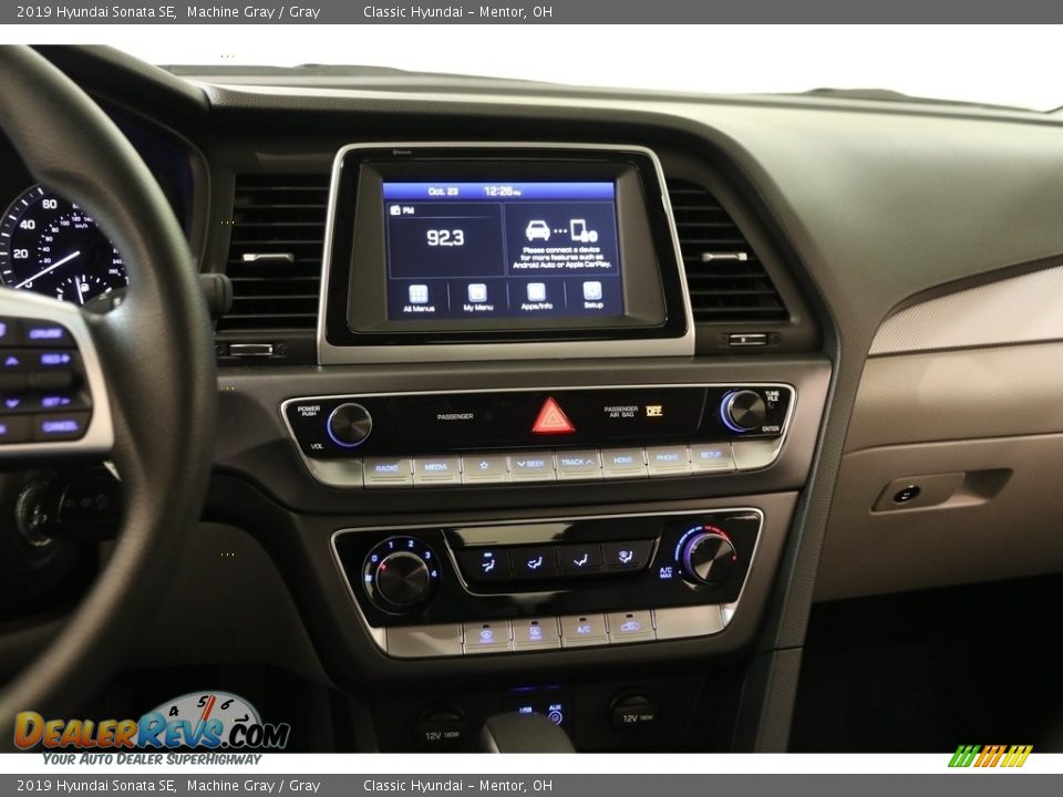 2019 Hyundai Sonata SE Machine Gray / Gray Photo #9