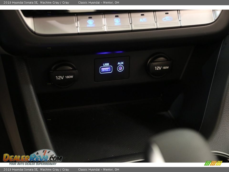 2019 Hyundai Sonata SE Machine Gray / Gray Photo #13