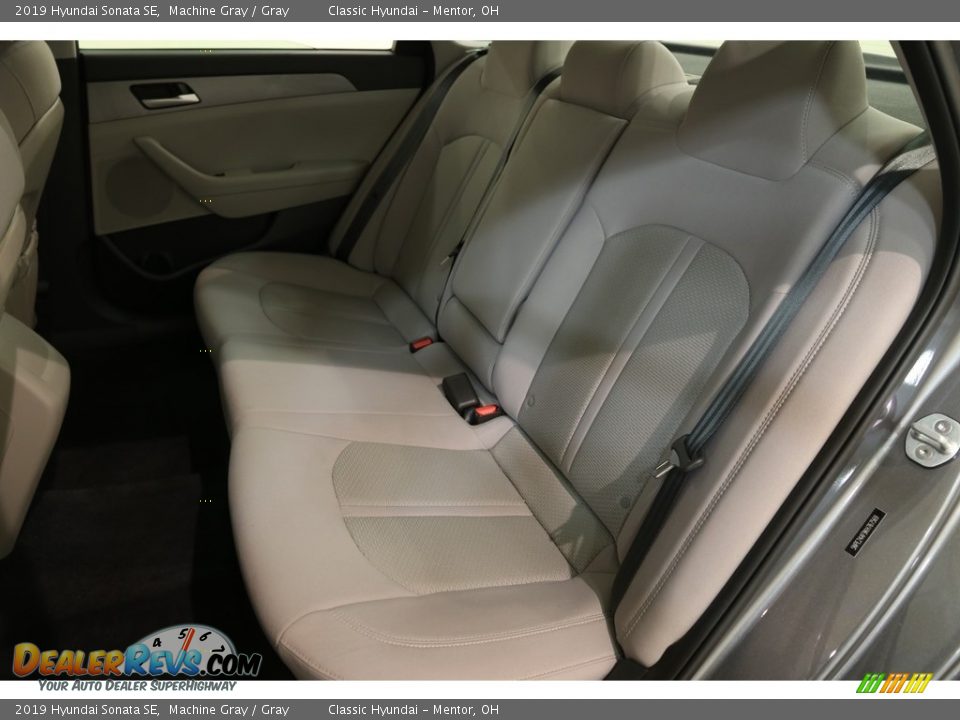2019 Hyundai Sonata SE Machine Gray / Gray Photo #16