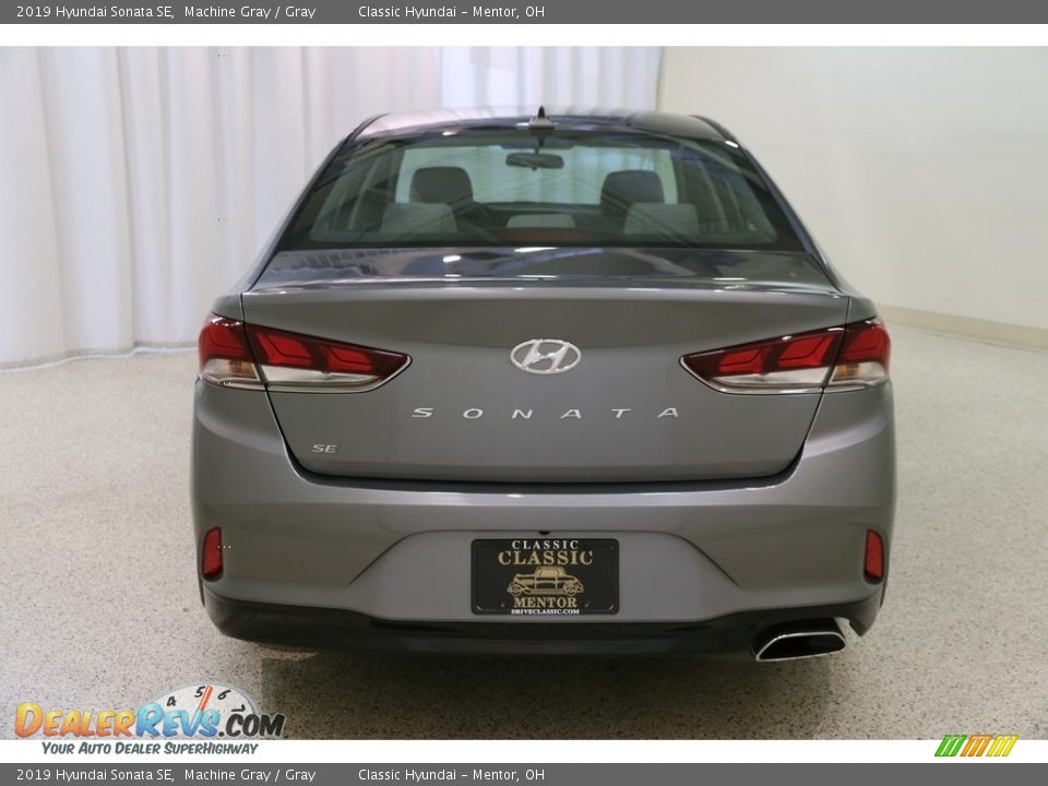 2019 Hyundai Sonata SE Machine Gray / Gray Photo #17