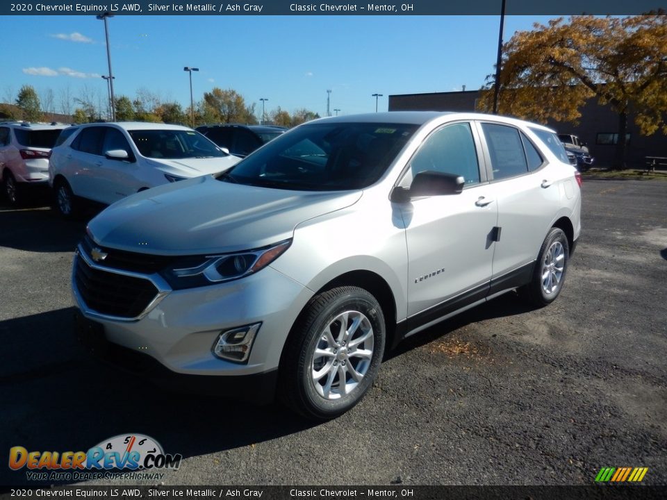 2020 Chevrolet Equinox LS AWD Silver Ice Metallic / Ash Gray Photo #1