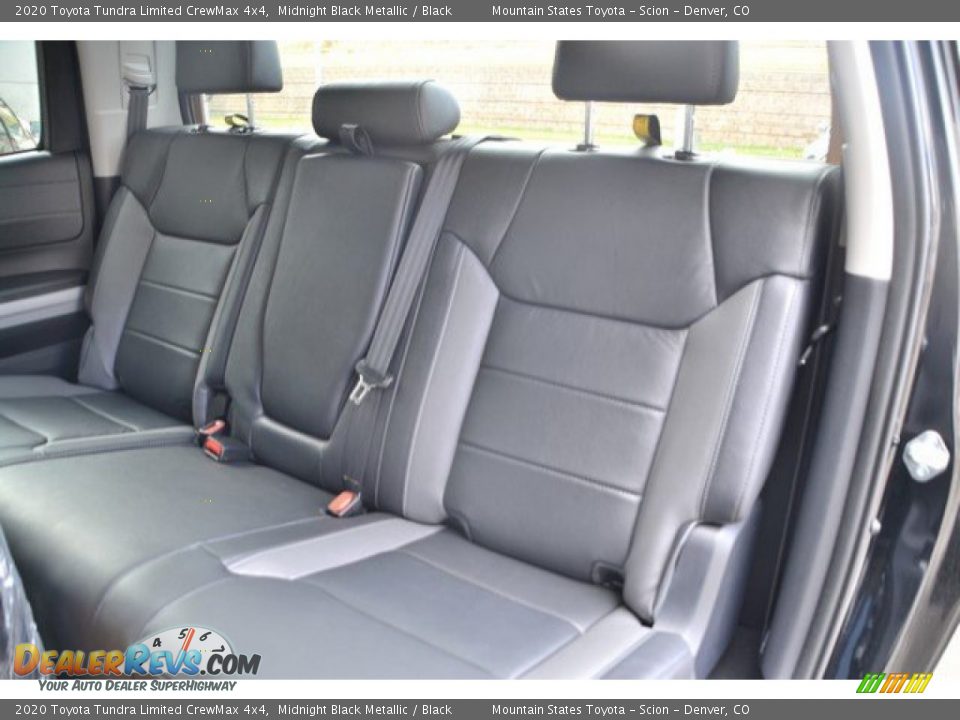 2020 Toyota Tundra Limited CrewMax 4x4 Midnight Black Metallic / Black Photo #9